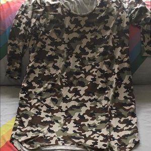 Camouflage dress